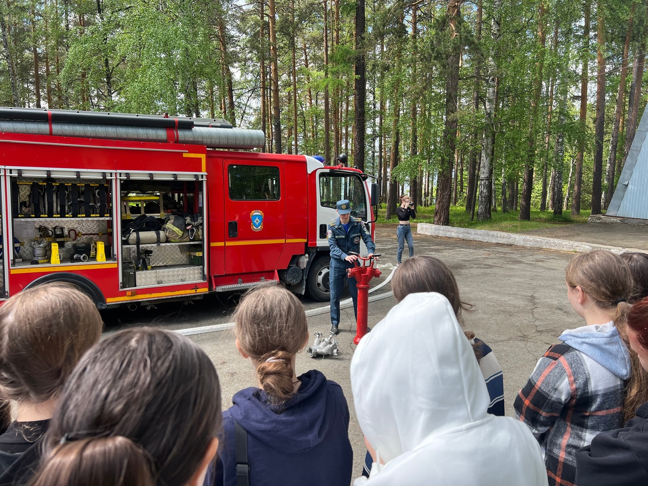 В детском оздоровительном лагере «Лесная сказка» раздался сигнал пожарной  тревоги | Гор.Сайт